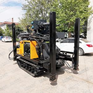 BZ-30TL pneumatic tracked earth collecting rig