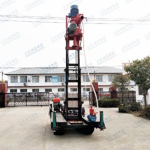 Sjz-500f crawler type reverse circulation drill